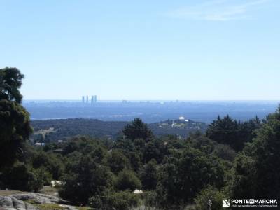El Picazo y El Estepar - Caminos de Hoyo de Manzanares; cerro alberche grupo singles madrid pueblos 